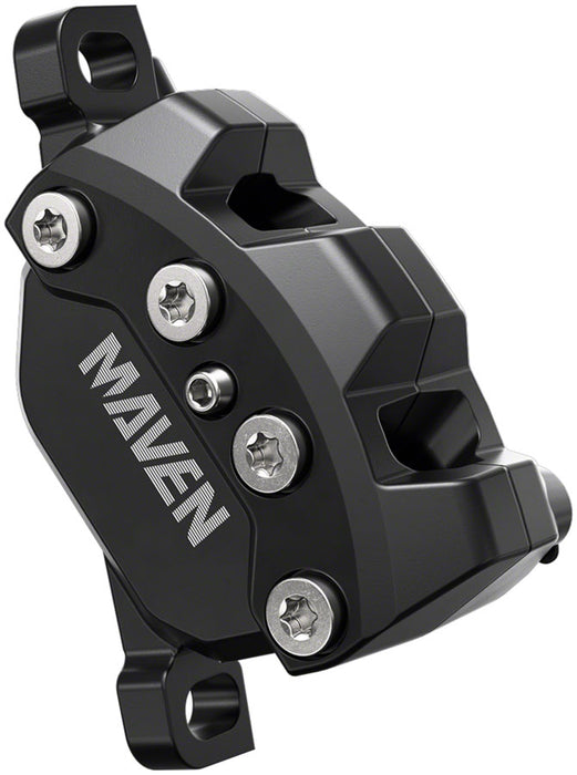 SRAM Maven Base Disc Brake Caliper Assembly - Front/Rear Post Mount 4-Piston Diffusion Black A1