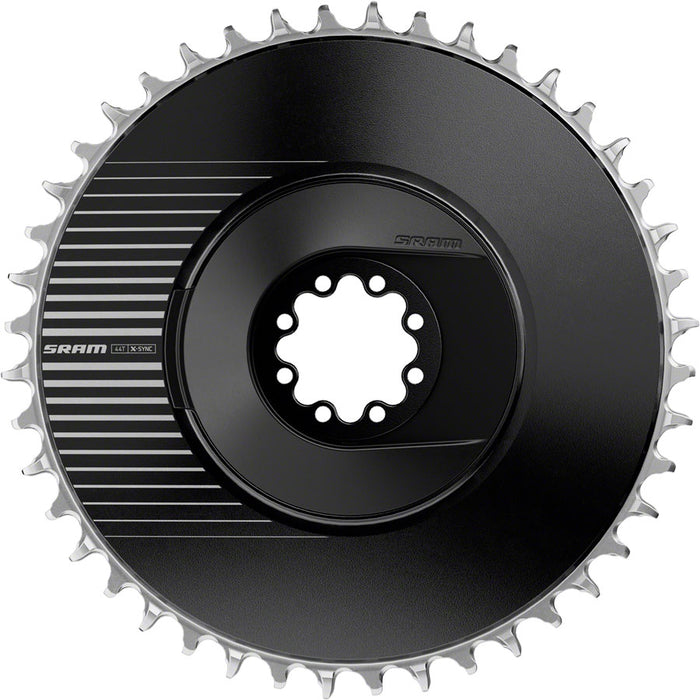 SRAM RED Aero X-Sync Direct Mount Chainring - 44t 12-Speed 8-Bolt Direct Mount 6.5mm Offet Black E1