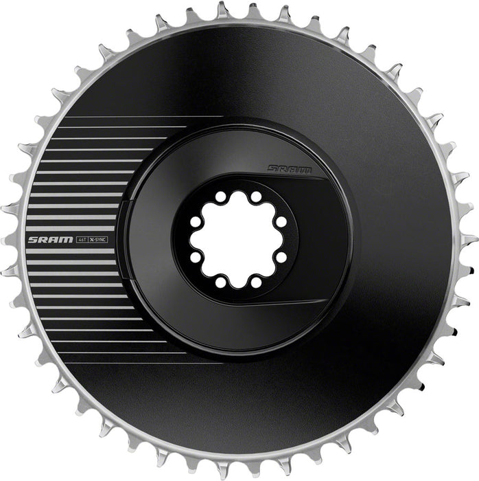SRAM RED Aero X-Sync Direct Mount Chainring - 46t 12-Speed 8-Bolt Direct Mount 6.5mm Offet Black E1