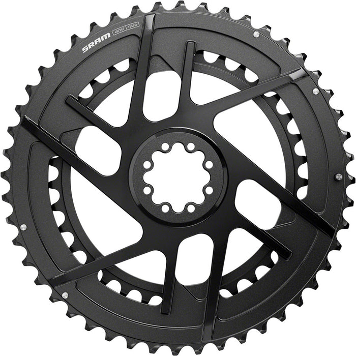 SRAM Rival 2x Chainring Kit - 48/35t 2x12-Speed 8-Bolt Direct Mount Black E1