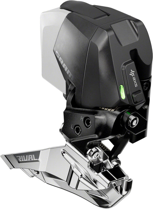SRAM Rival AXS Front Derailleur - 2x12-Speed Braze-on (Battery Not Included) Black E1