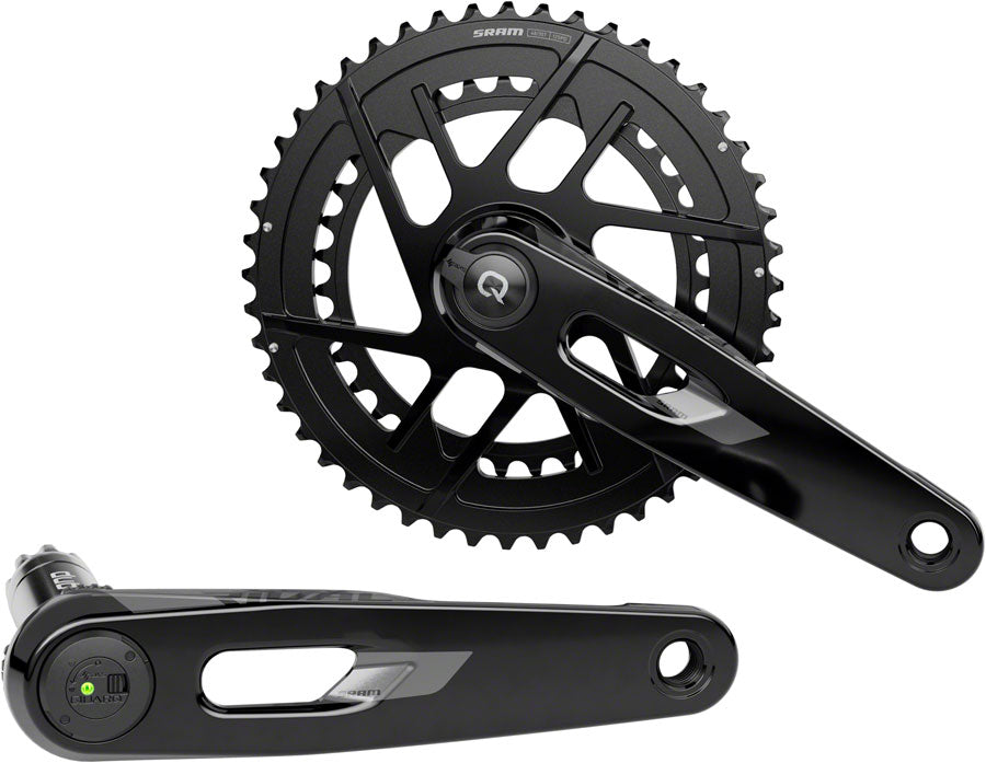 SRAM Rival AXS Power Meter Crankset - 172.5mm 12-Speed 48/35t 8-Bolt Direct Mount DUB PM Spindle Black E1