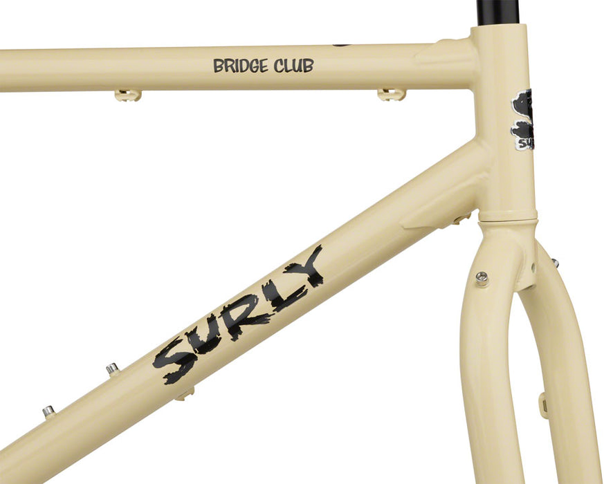 Surly Bridge Club Frameset - 27.5/700c Steel Whipped Butter X-Large