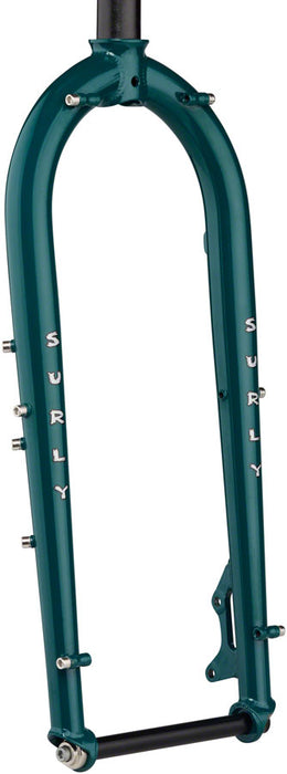 Surly Wednesday Fork - 26 15x150mm Thru-Axle 1-1/8 Straight Steerer Steel OG Algae