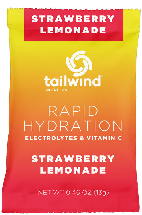 Tailwind Rapid Hydration Strawberry Lemonade/Box of 12 Single Servings