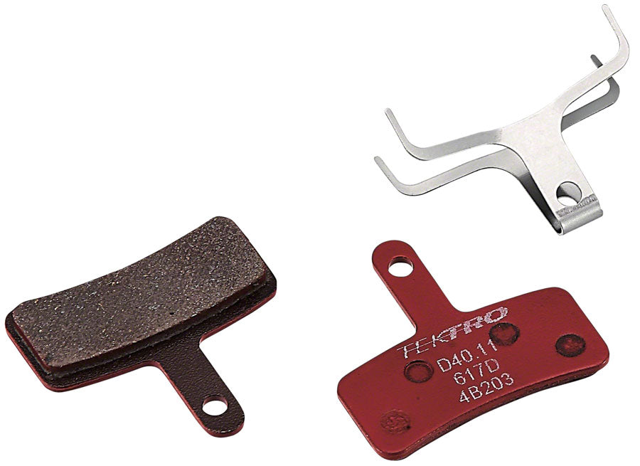 Tektro D40.11 Disc Brake Pads - Metal/Ceramic Compound For Use with Dorado HD-E710 Disc Brakes