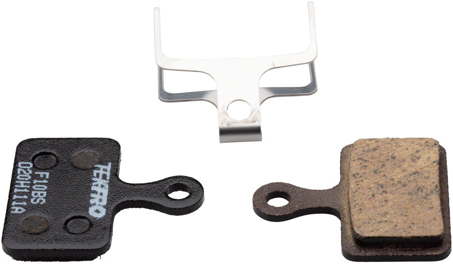 Tektro F10BS Disc Brake Pads - Overall Balanced Resin Compound For Flat Mount Brakes Fits HD-R510 HD- R310 and HD-R291