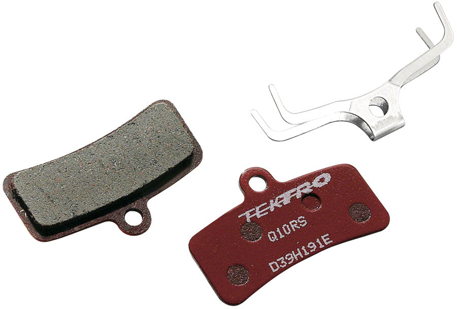 Tektro Q10RS Disc Brake Pad - Overall Balanced Resin Compound For 4-Piston Caliper