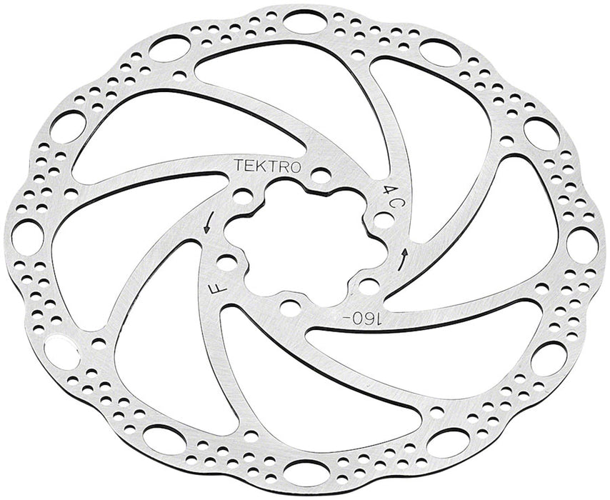 Tektro TR140-22 Disc Rotor - 140mm 6-Bolt 1.8mm Thickness