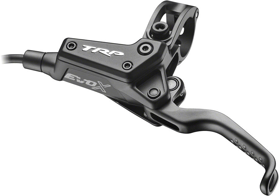 TRP EVO X HD-M9020 Disc Brake and Lever - Left/Front or Rear 1900mm Hose Post Mount 2-Piston Black
