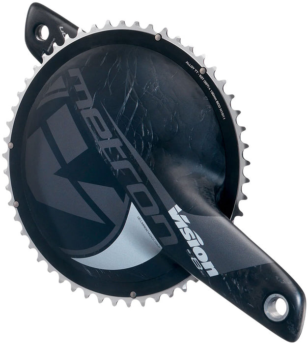 Vision Metron TT Crankset 2x 53/39T Chainrings 175mm Arm Length 130BCD 386EVO Spindle   Carbon