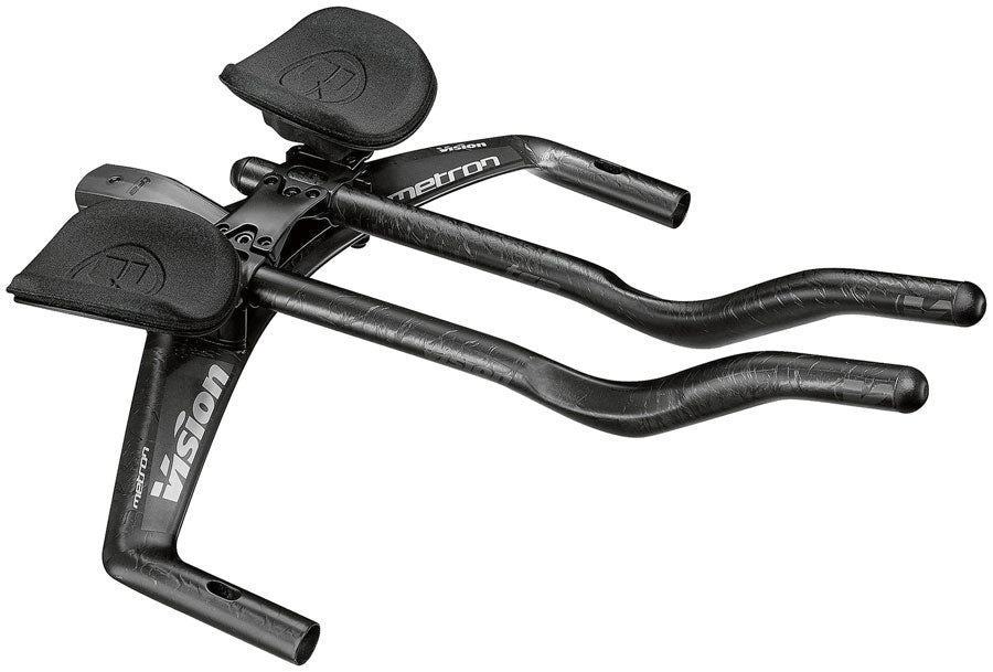 Vision TFA Integrated Handlebar/Aero Bar - Carbon Integrated 90mm 40cm Black JS Bend