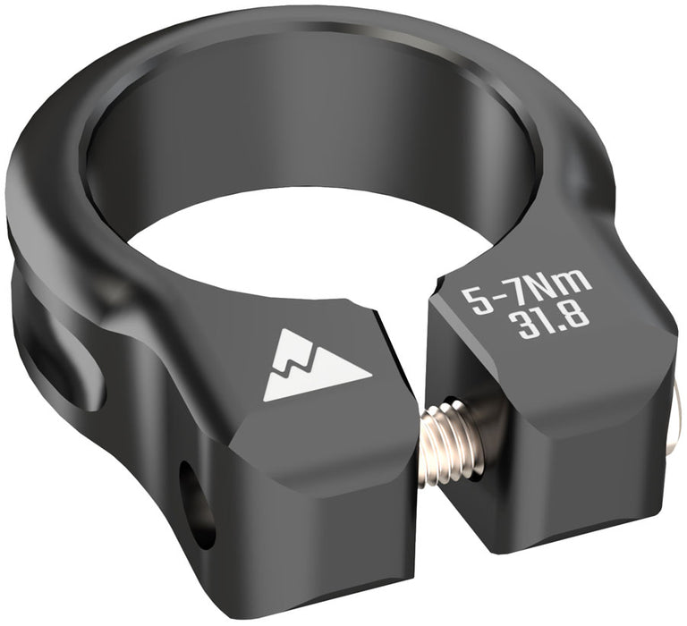 Wheels Manufacturing Seatpost Clamp - 34.9mm Bolt-On Black