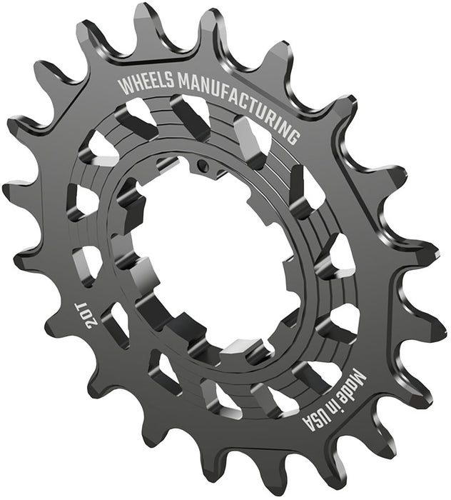 Wheels Manufacturing SOLO HG Cog - 20t Fits SOLO-HG Kits Black