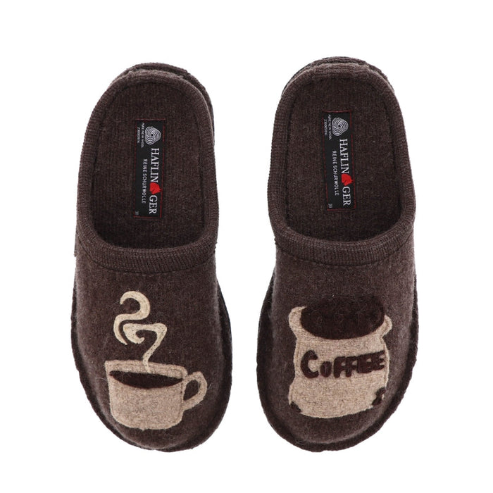 Haflinger Coffee Lifestyle Slippers