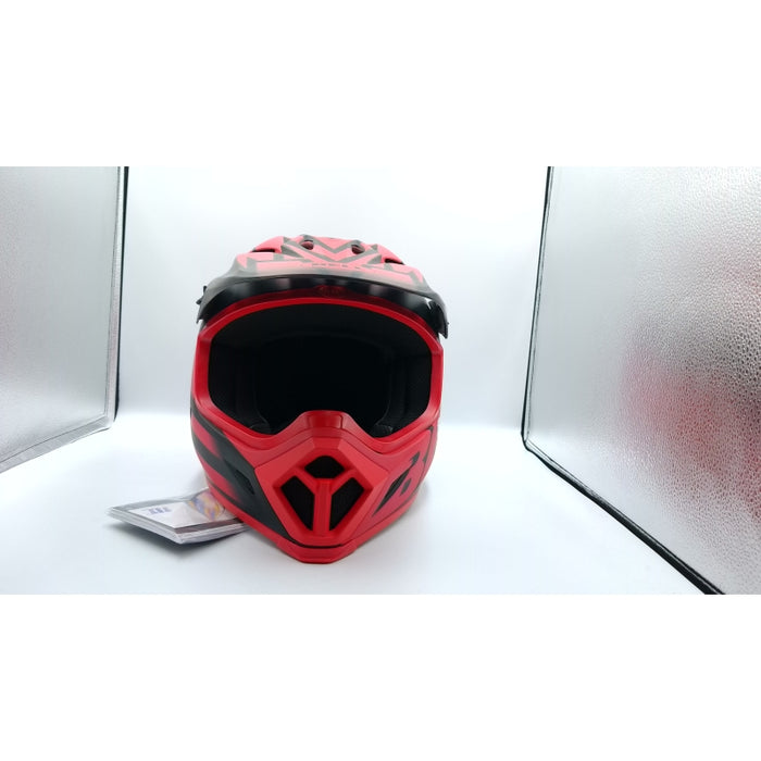 Bell Powersports Moto-9 MIPS Louver Gloss Black/Red Large - Open Box (Without Box)