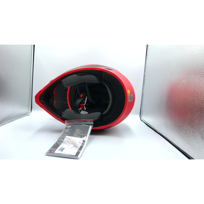 Bell Powersports Moto-9 MIPS Louver Gloss Black/Red Large - Open Box (Without Box)