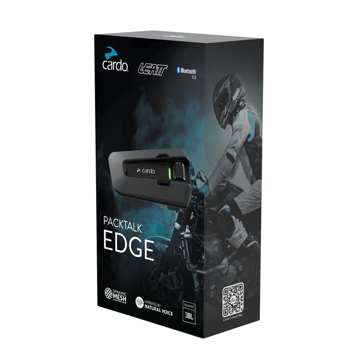 Leatt Intercom Packtalk Edge Leatt by Cardo kit Duo Motorcycle Protection