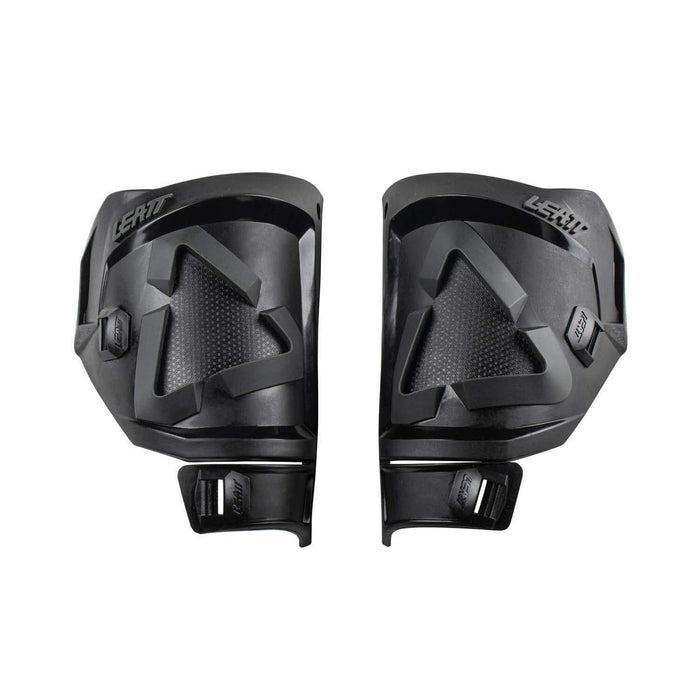 Leatt Shin plate Kit Moto 5.5 White/Black Pair Motorcycle Boots