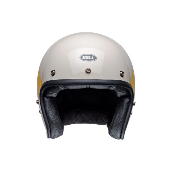 Bell 500 Solid White Open Face Helmet