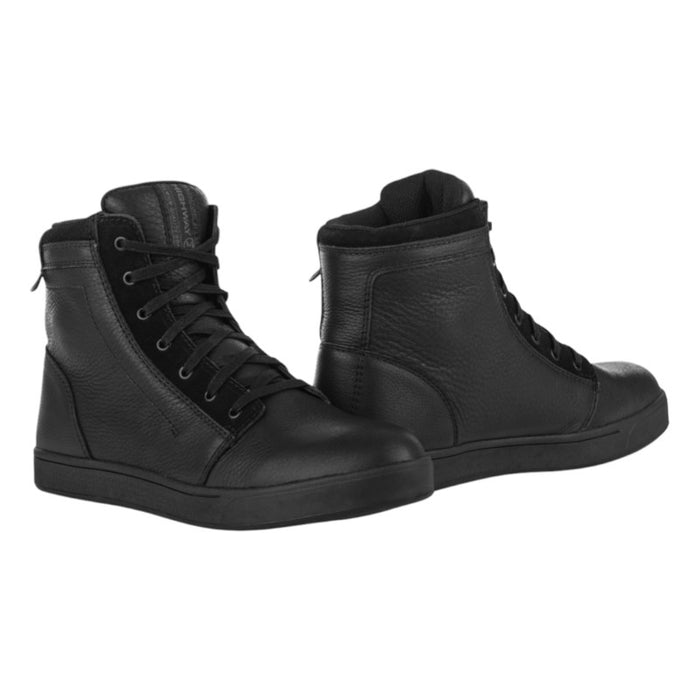 HIGHWAY 21 Axle Leather Waterproof Motorcycle Boots
