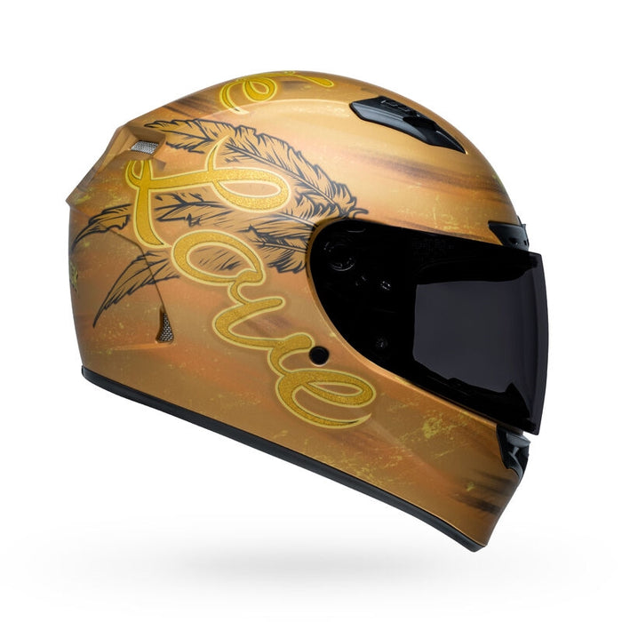 Bell Moto Qualifier DLX MIPS Hart-Luck Live Matte Gold Small