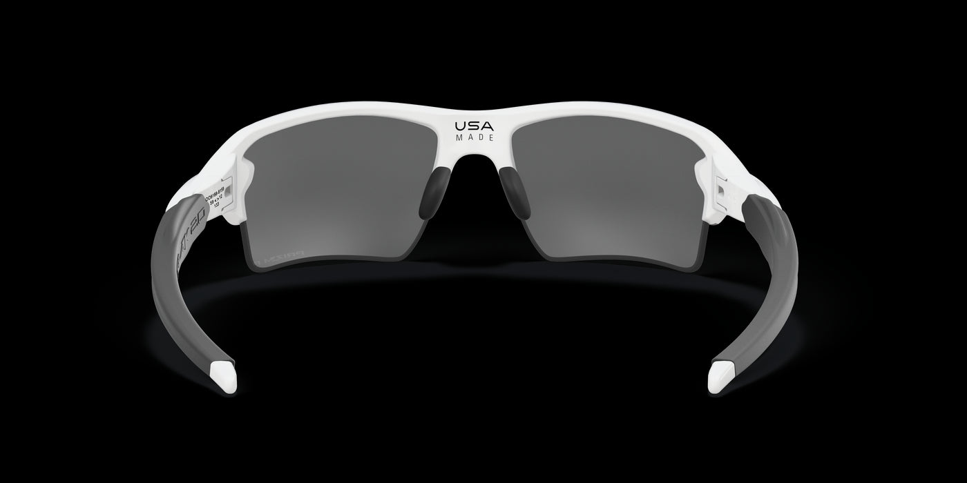 Oakley Flak 2.0 Xl Polished White W/ Prizm Black Polarized