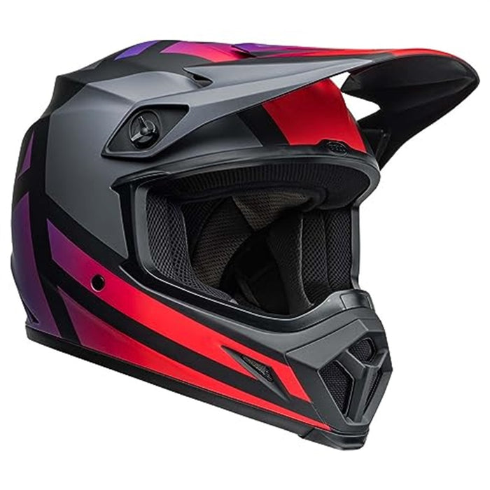 Bell Moto MX-9 MIPS Alter Ego Matte Black/Red Small