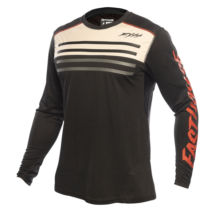 Fasthouse Alloy Sidewinder LS Jersey Cream/Black X-Large