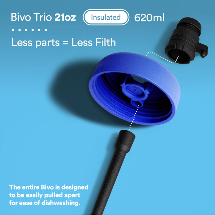 Bivo Bivo Trio 21oz Periwinkle