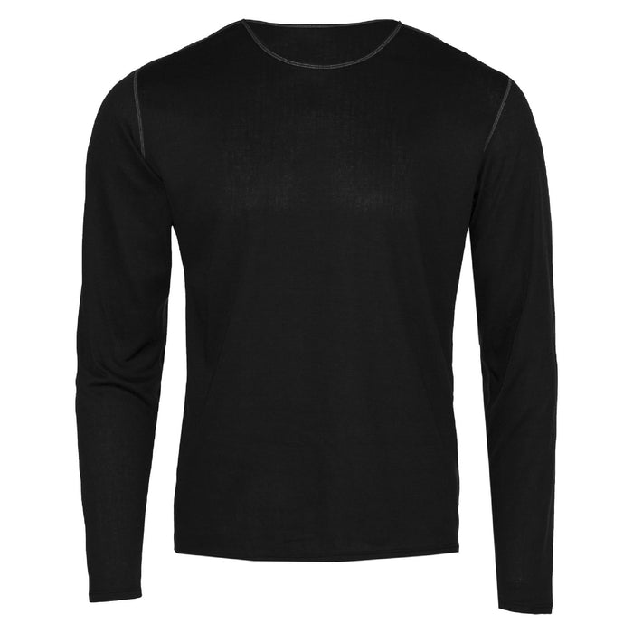 Hot Chillys Bi-Ply Crew Mens Black Small