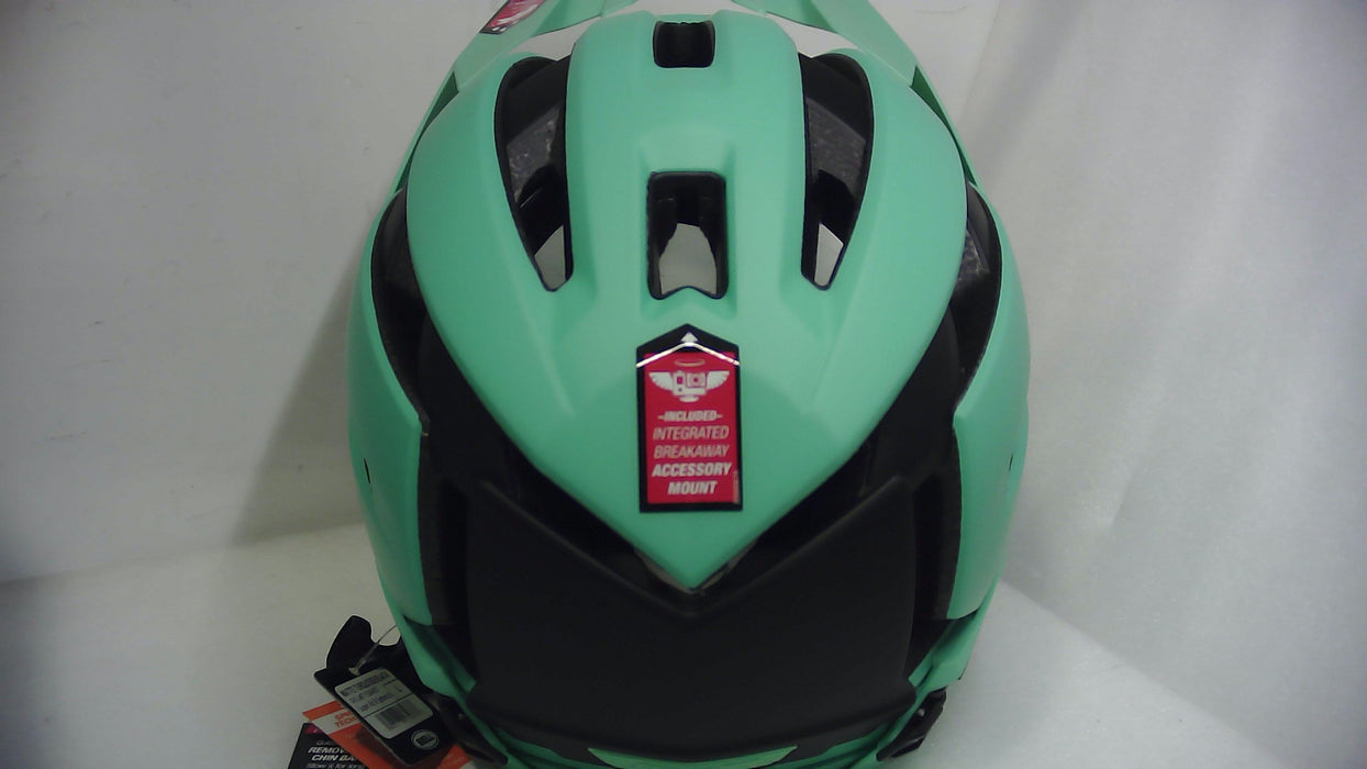 Bell Bike Super Air R Spherical Bicycle Helmets Matte Turquoise/Black Large - Open Box (Without Box)