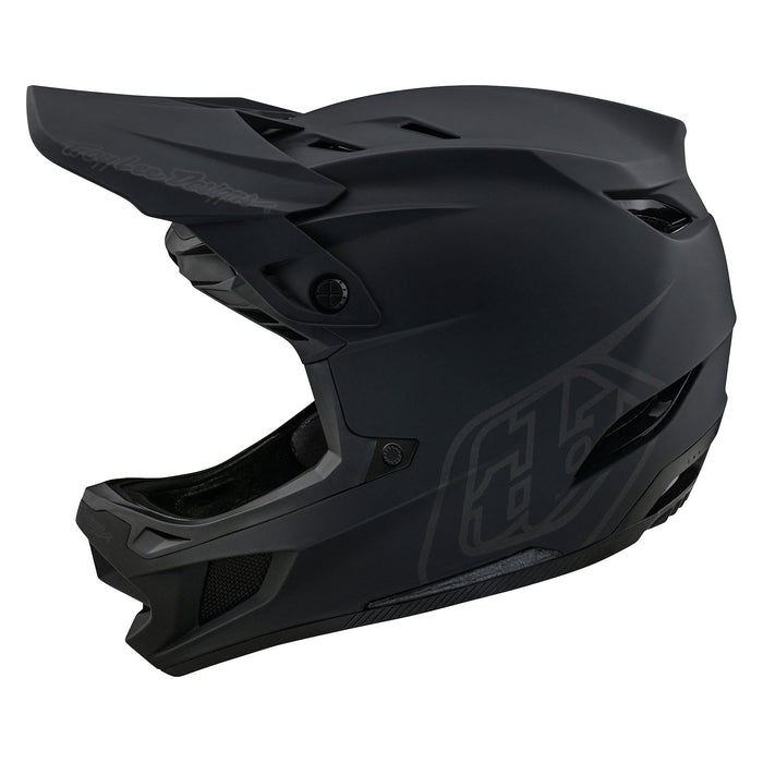 Troy Lee Designs D4 Polyacrylite Helmet W/Mips Stealth Black Medium