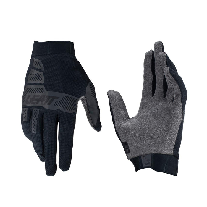 Leatt Gloves Moto 1.5 GripR Black/Grey Motorcycle Gloves