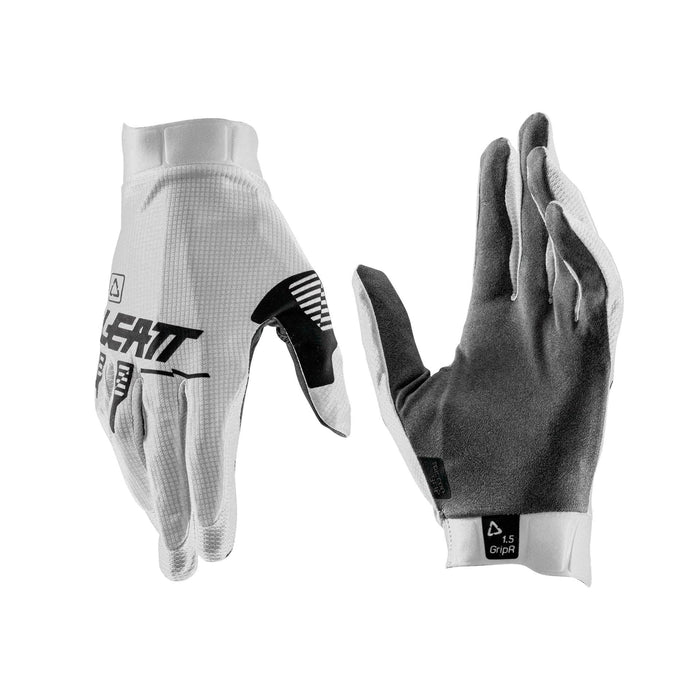 Leatt Gloves Moto 1.5 GripR Black/Grey Motorcycle Gloves