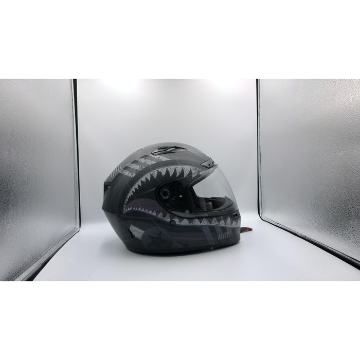 Bell Powersports Qualifier DLX MIPS Helmets - Devil May Care Matte Black/Gray - Medium - Open Box - (Without Original Box)