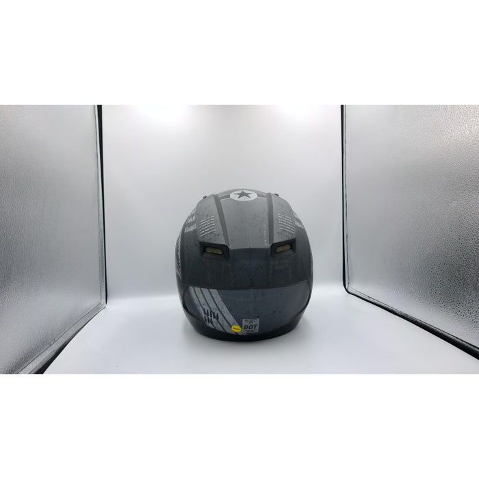 Bell Powersports Qualifier DLX MIPS Helmets - Devil May Care Matte Black/Gray - Medium - Open Box - (Without Original Box)