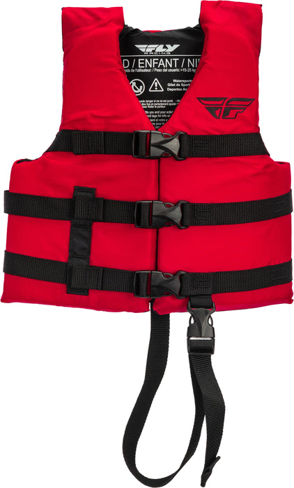 FLY RACING Child Nylon Watercraft Flotation Vests