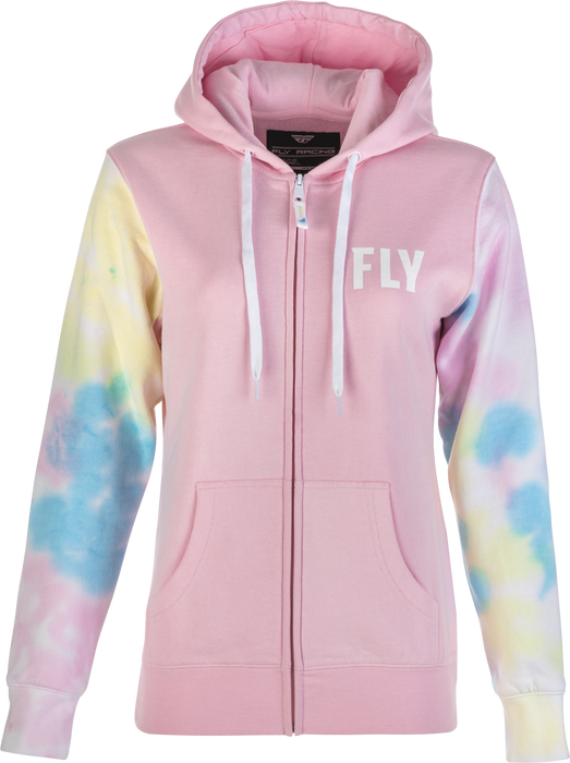 FLY RACING Women'S Tie-Die Zip Up Motorcycle Hoodies
