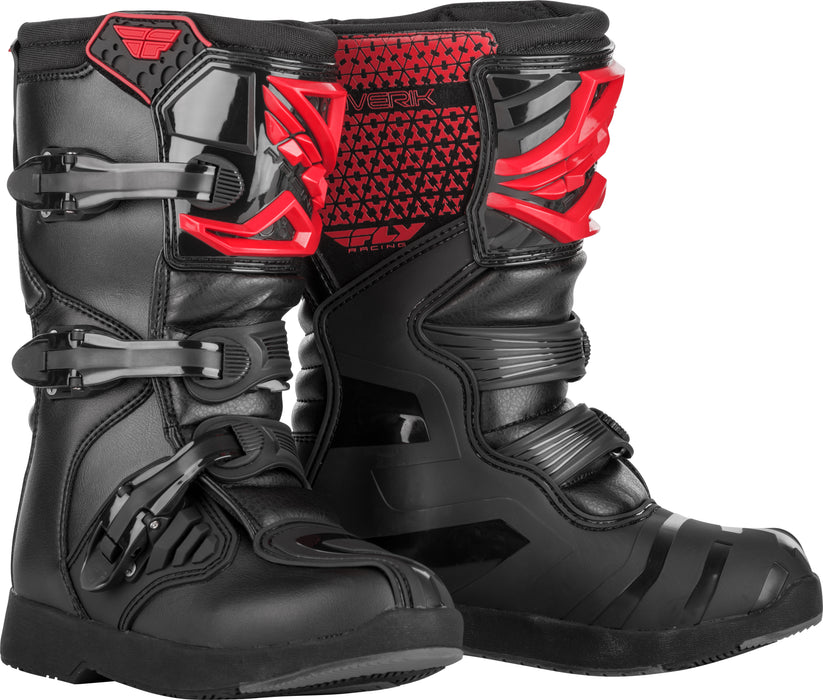 FLY RACING Youth Maverik Mx Boots Motorcycle Footwear
