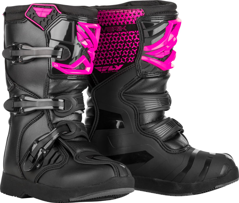 FLY RACING Youth Maverik Mx Boots Motorcycle Footwear