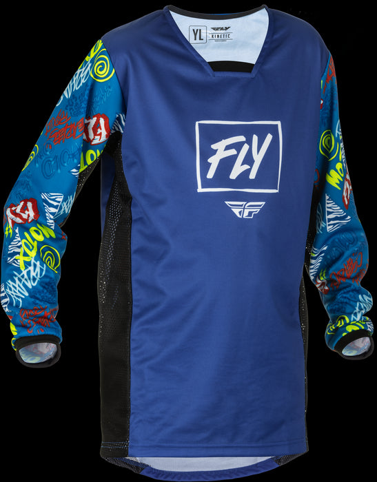 FLY RACING Youth Kinetic Rebel Motorcycle Jerseys