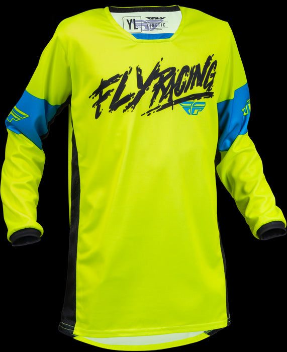 FLY RACING Youth Kinetic Khaos Motorcycle Jerseys
