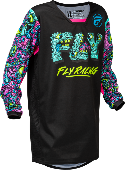 FLY RACING 2026 Kinetic Mutant Youth Motorcycle Jerseys