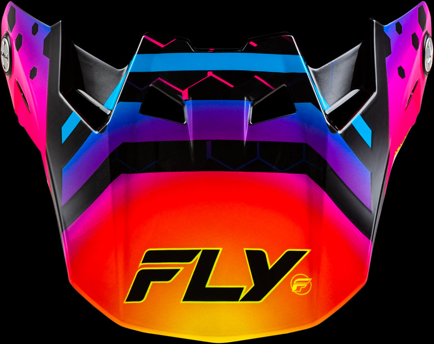 FLY RACING Formula Cc Tektonic Visor (2024) Motorcycle Helmet Accessories