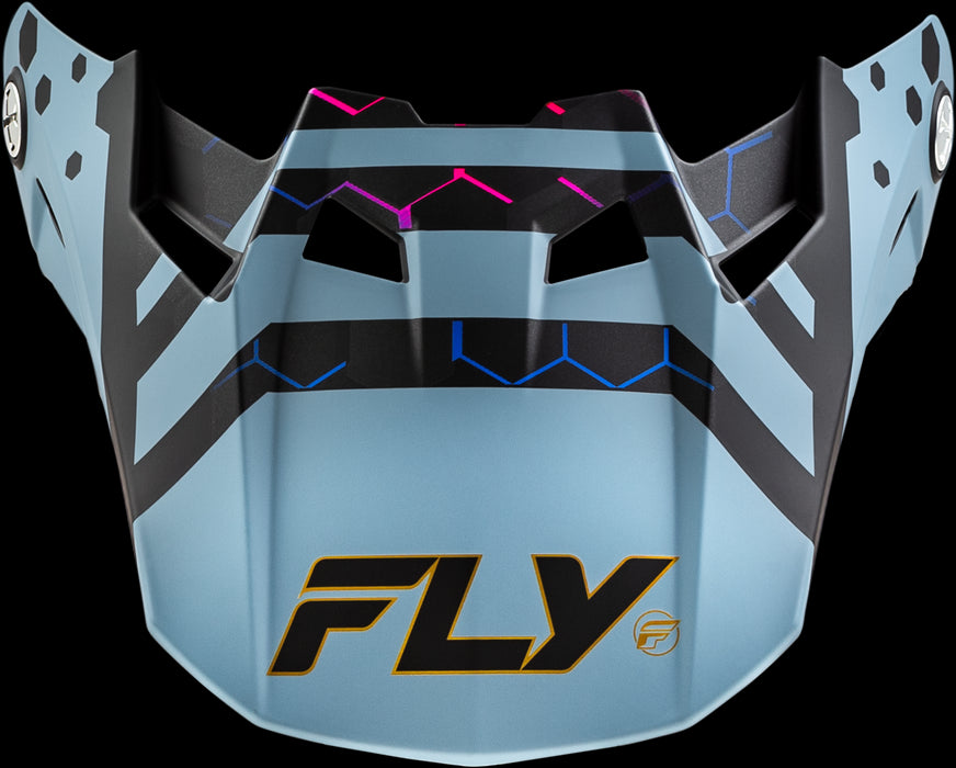 FLY RACING Formula Cc Tektonic Visor (2024) Motorcycle Helmet Accessories