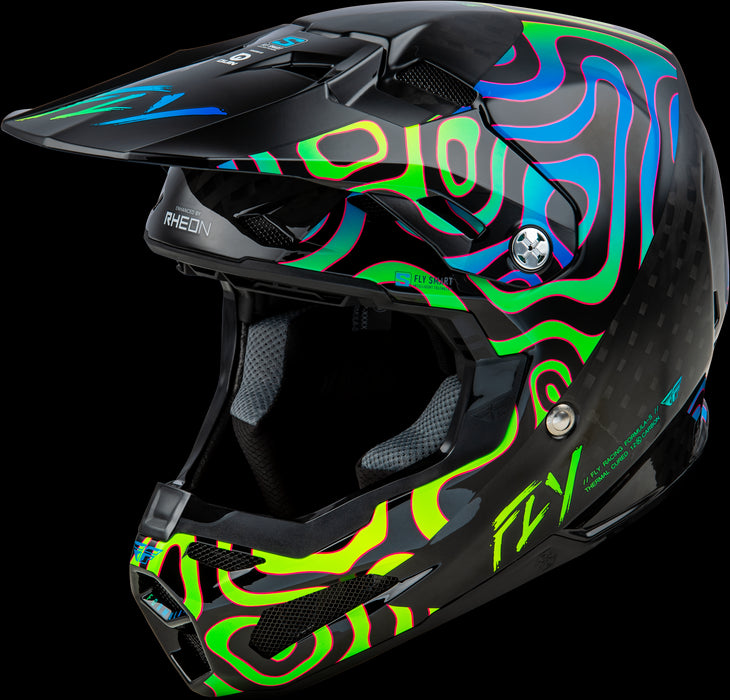 FLY RACING Formula S Carbon Zen Motorcycle Helmets