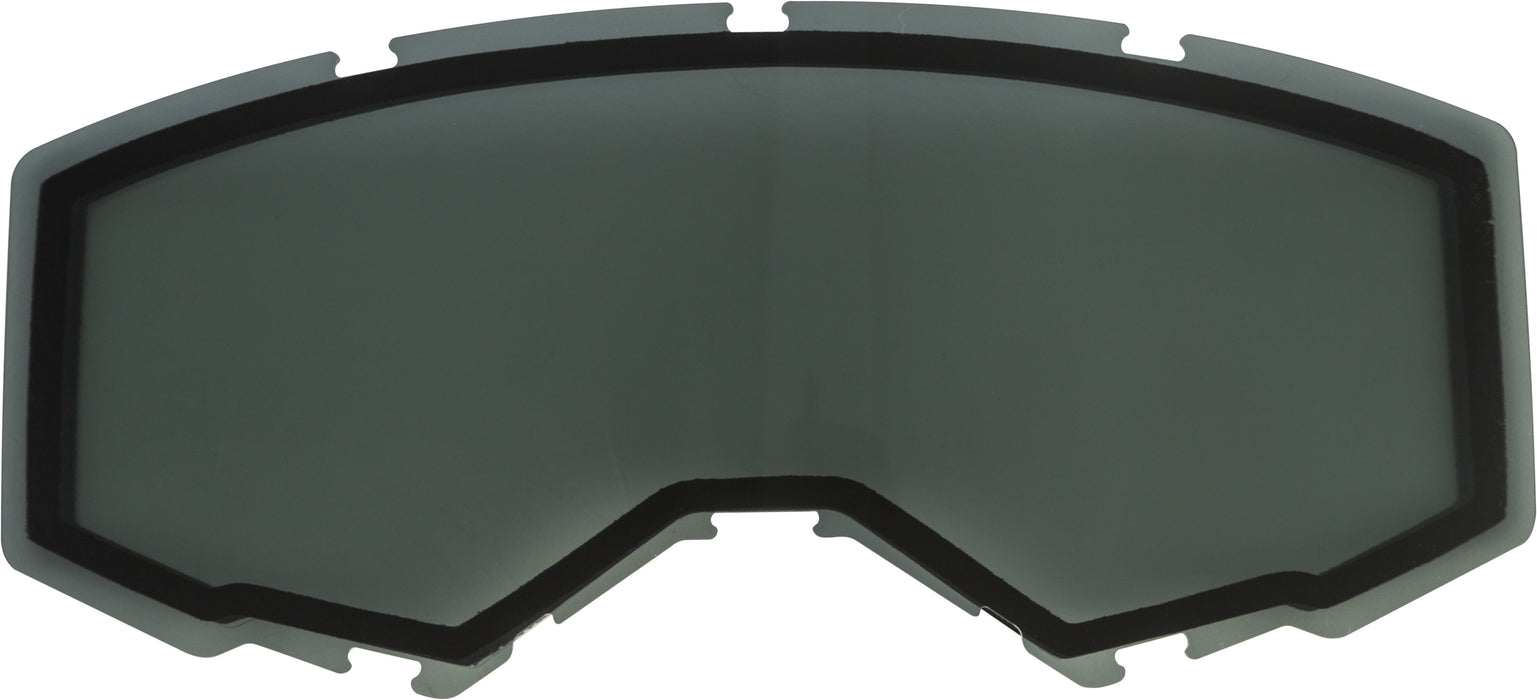 FLY RACING Goggle Dual Lens W/O Vents Motorcycle Eyewear