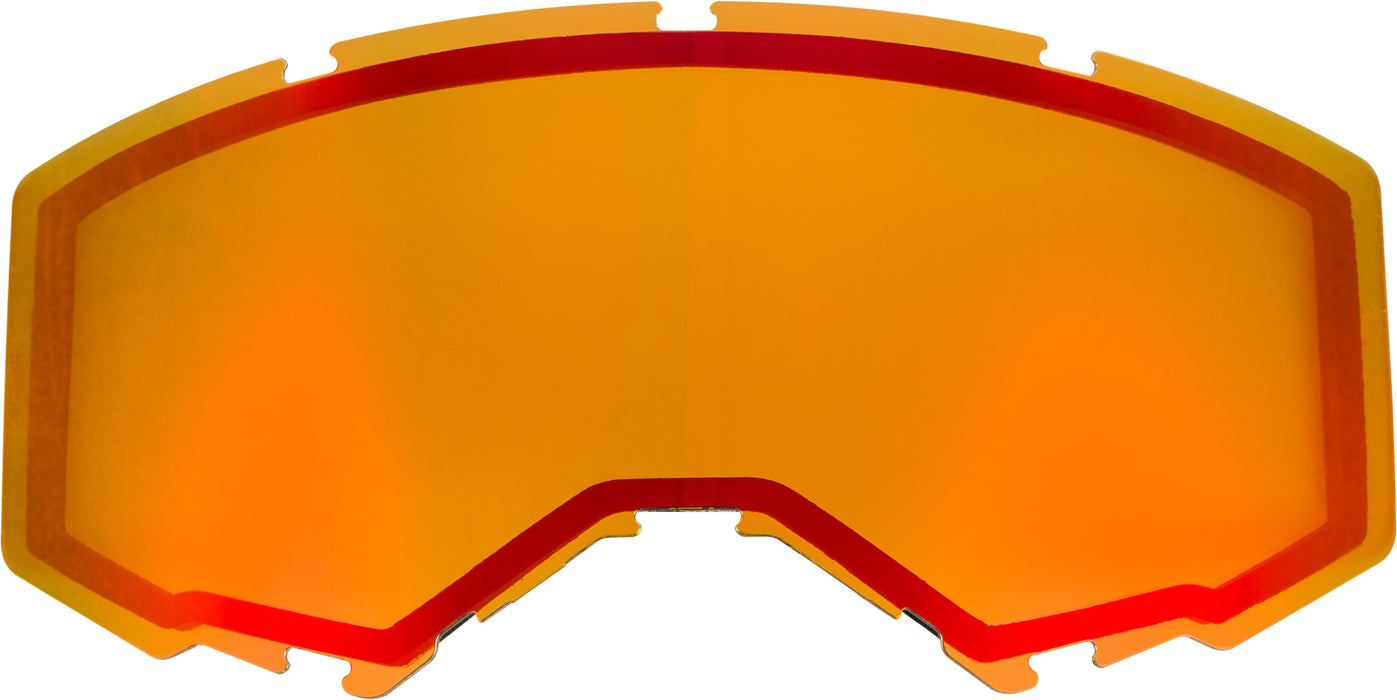 FLY RACING Goggle Dual Lens W/O Vents Motorcycle Eyewear