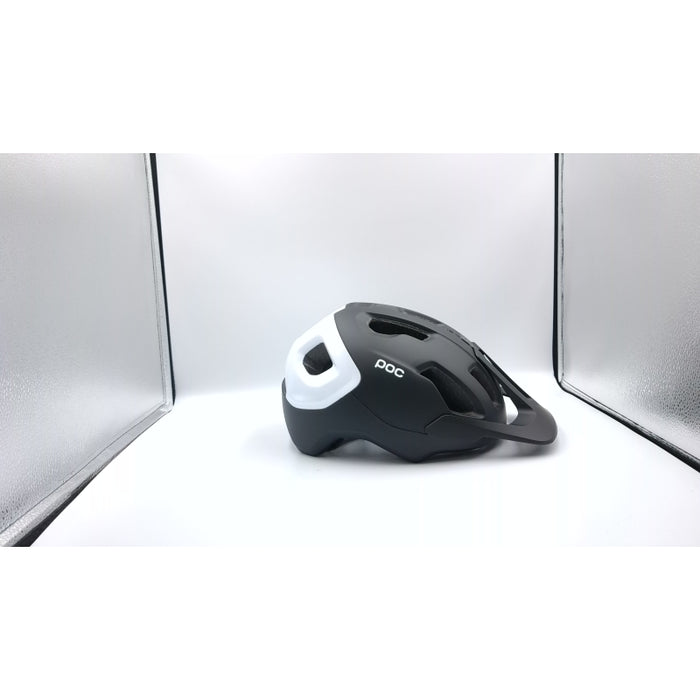 POC Axion Race MIPS Uranium Black Matt/Hydrogen White Medium (55-58cm) - Open Box - (Without Original Box)